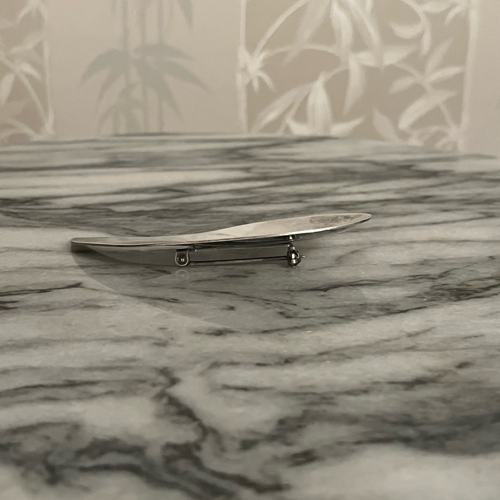 Large Artesian Vintage Silver Signed Kim Mod Scoo… - image 3